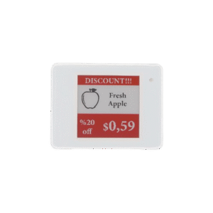 1.54" Elektronik Raf Etiketi